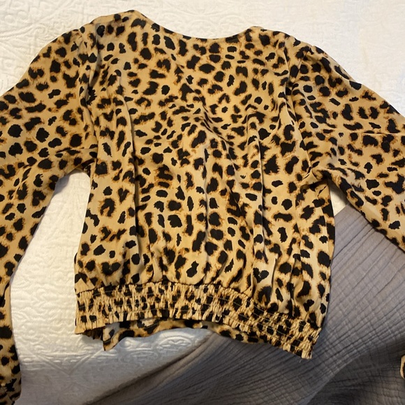 Leopard Print Blouse - Picture 2 of 4